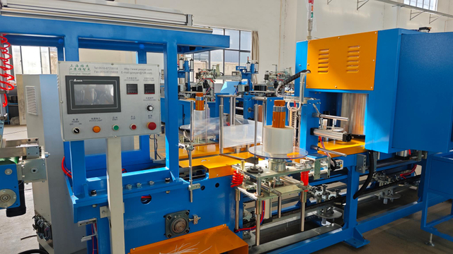 Automatic Coiling And Strapping Machine 4Tie