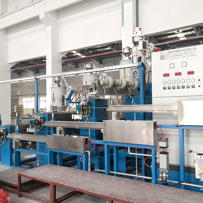 Optimized LSZH cable extrusion line equipment